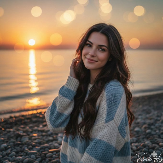 Google Gemini Nano banana Pro
The Girl in the Striped Sweater
Prompt
{
"image_generation": {