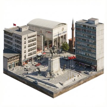 Güzel prompt
{
"prompt": "Create an ultra realistic isometric diorama based strictly on the uploa
