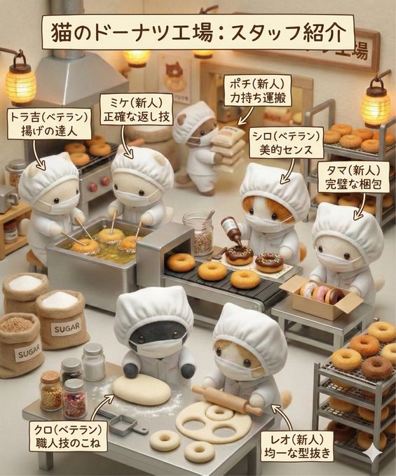 お仕事おつかれさま～
ナノバナナさん凄すぎ！って毎日のように言ってる気がする。
 #AIイラスト #NanoBananaPro