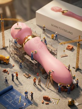 别再发平庸的产品图了！试试这个“巨物化”提示词！ 

这个 AI 商业摄影元提示词，能让你的产品瞬间变身为一个宏大的工程奇迹！

灵感来源：@Yaseenk7212老师的作品，我把他的几个提示词改成了